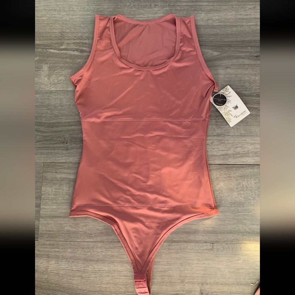 Colombian Mauve Pink Sleeveless Bodysuit/body Shaper